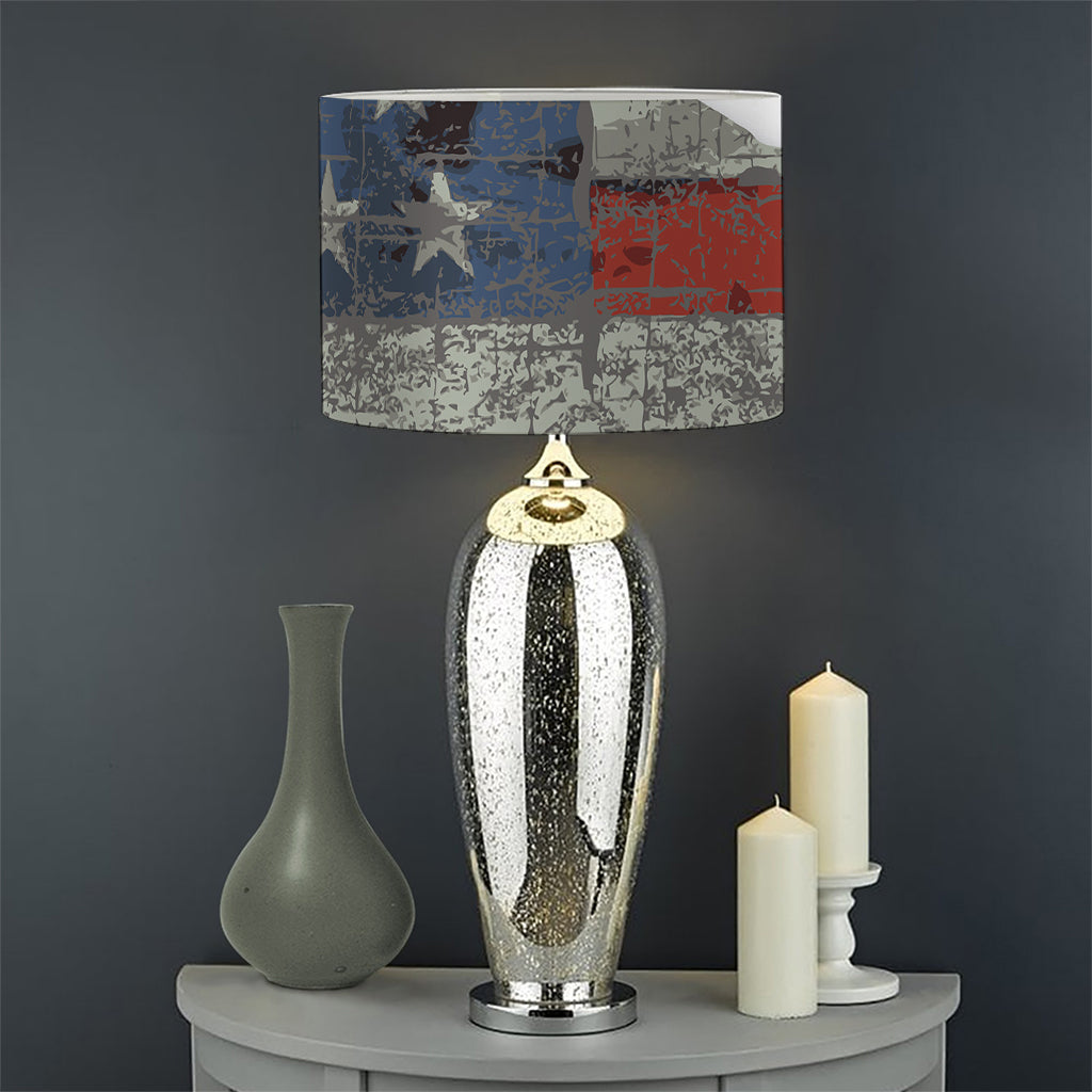 Eagle American Flag Print Drum Lamp Shade