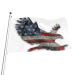 Eagle American Flag Print Flag