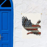 Eagle American Flag Print Garden Flag