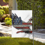 Eagle American Flag Print House Flag