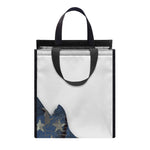 Eagle American Flag Print Insulated Lunch Tote
