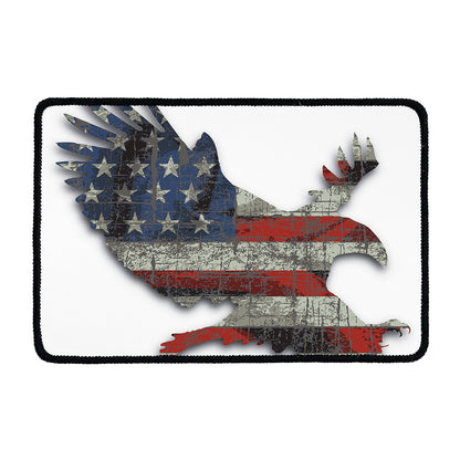 Eagle American Flag Print Kitchen Mat