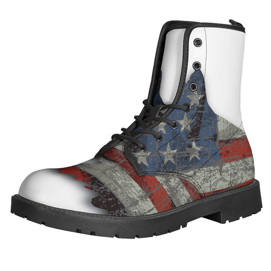 Eagle American Flag Print Backpack