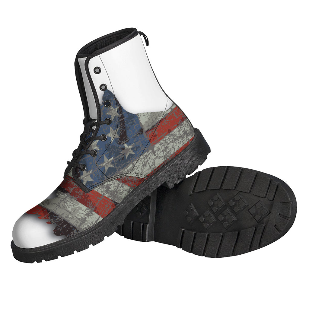Eagle American Flag Print Backpack