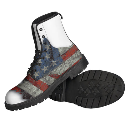 Eagle American Flag Print Backpack