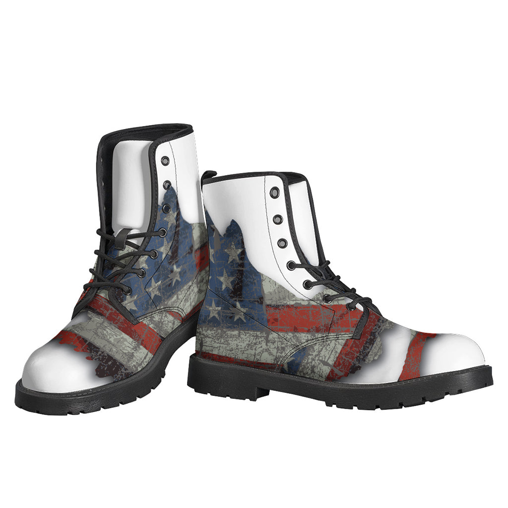 Eagle American Flag Print Backpack
