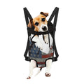Eagle American Flag Print Pet Carrier Backpack