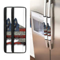 Eagle American Flag Print Refrigerator Handle Covers
