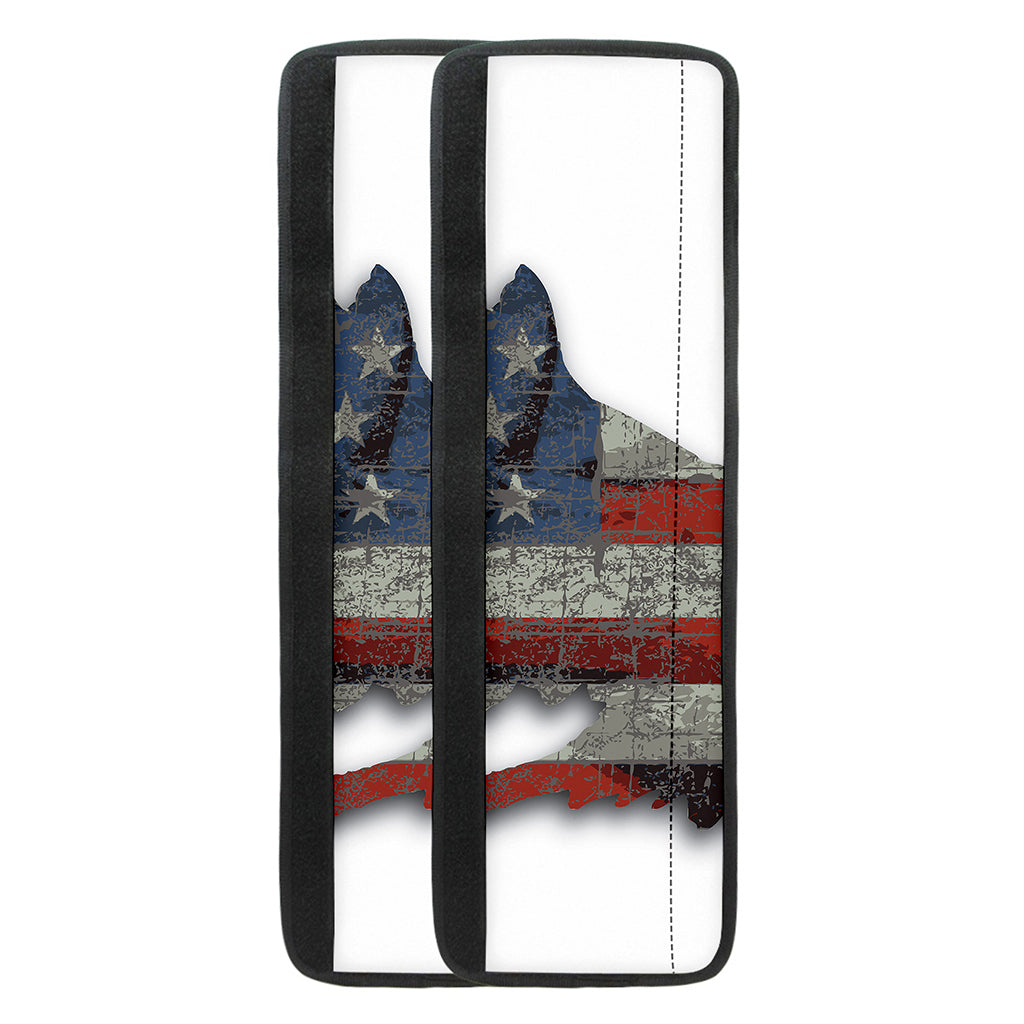 Eagle American Flag Print Refrigerator Handle Covers