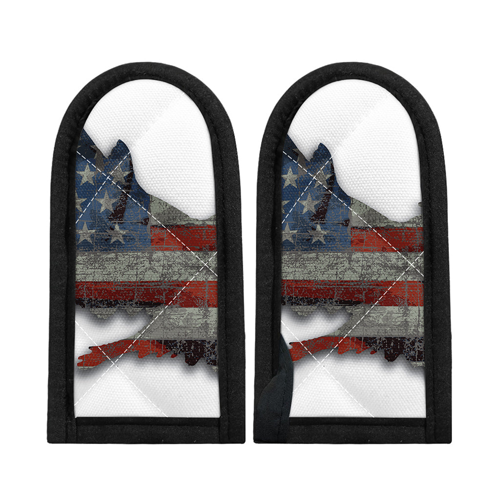 Eagle American Flag Print Skillet Handle Cover