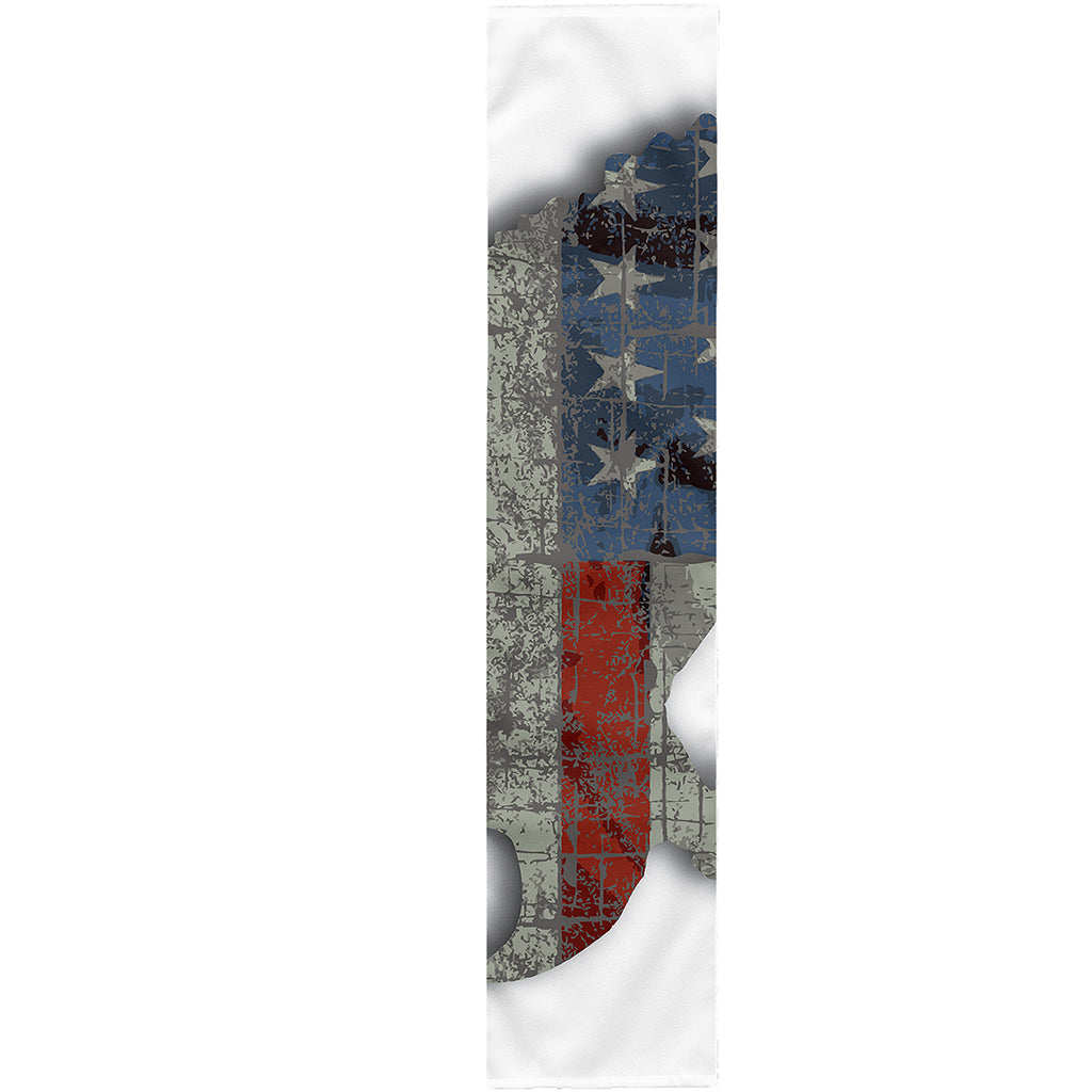 Eagle American Flag Print Table Runner