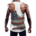 Eagle American Flag Print Training Tank Top