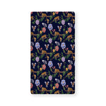 Eagle And Jaguar Pattern Print Baby Crib Sheet