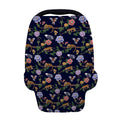 Eagle And Jaguar Pattern Print Baby Seat Cover