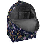 Eagle And Jaguar Pattern Print Backpack