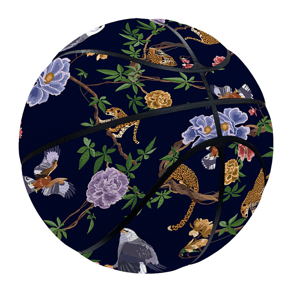 Eagle And Jaguar Pattern Print Basketball