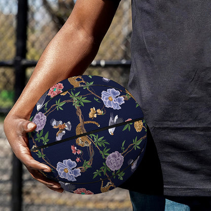Eagle And Jaguar Pattern Print Basketball