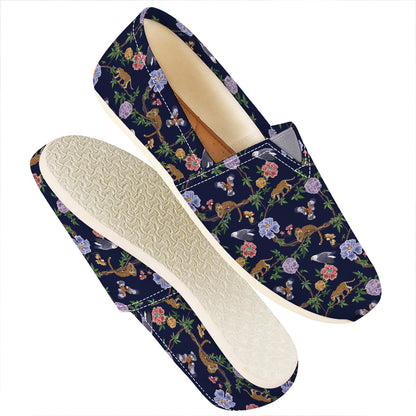 Eagle And Jaguar Pattern Print Casual Shoes
