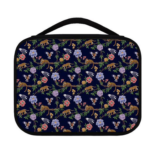 Eagle And Jaguar Pattern Print Classic Bible Case