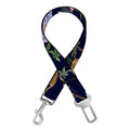 Eagle And Jaguar Pattern Print Dog Seat Belt