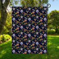 Eagle And Jaguar Pattern Print Garden Flag
