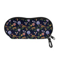 Eagle And Jaguar Pattern Print Glasses Case