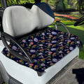 Eagle And Jaguar Pattern Print Golf Cart Seat Cover