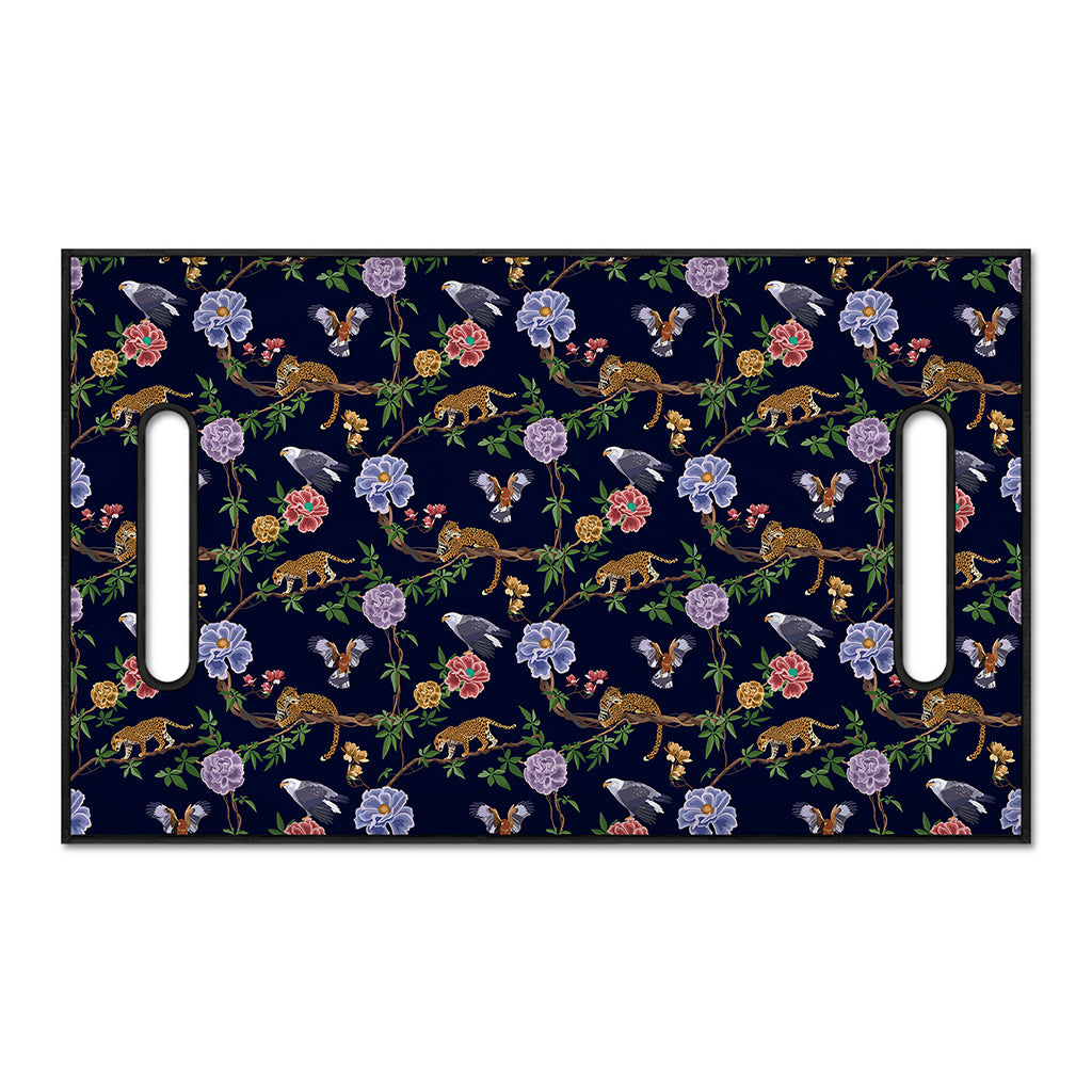 Eagle And Jaguar Pattern Print Golf Cart Seat Cover