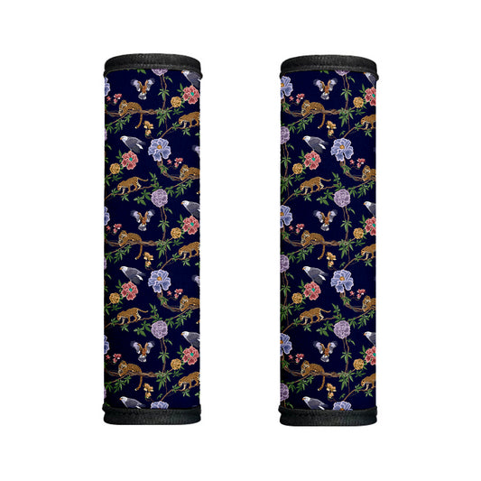 Eagle And Jaguar Pattern Print Handle Covers