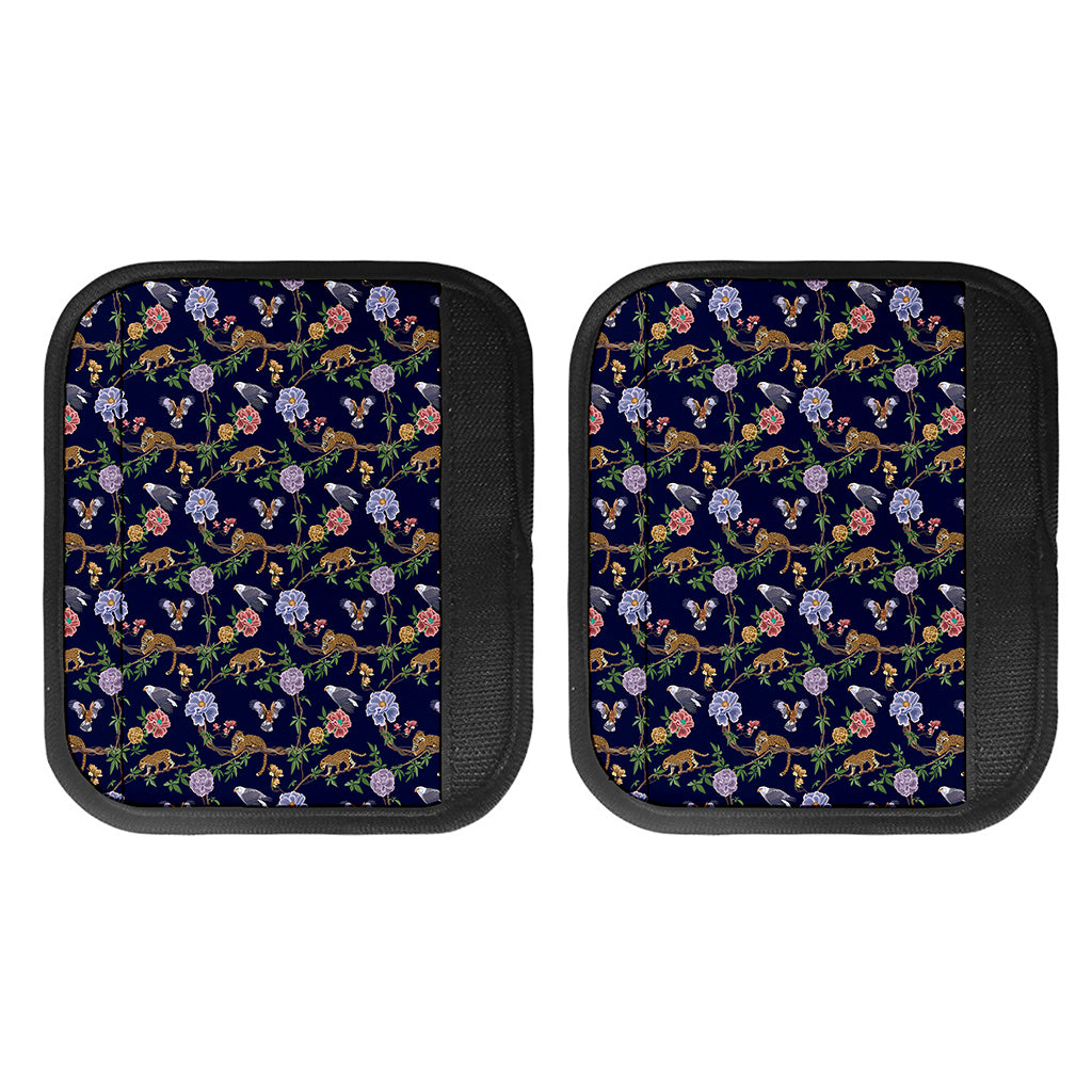Eagle And Jaguar Pattern Print Handle Covers