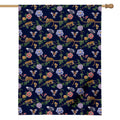 Eagle And Jaguar Pattern Print House Flag