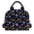Eagle And Jaguar Pattern Print Insulated Lunch Bag
