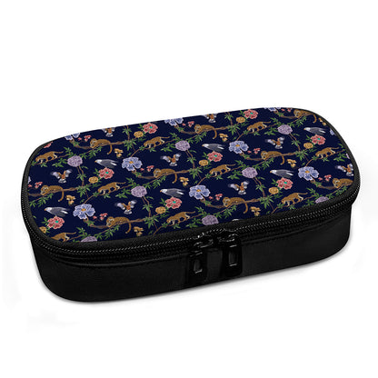 Eagle And Jaguar Pattern Print Insulin Cooler Travel Case