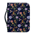 Eagle And Jaguar Pattern Print Leather Bible Cover