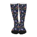 Eagle And Jaguar Pattern Print Long Socks