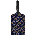 Eagle And Jaguar Pattern Print Luggage Tag