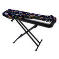 Eagle And Jaguar Pattern Print Piano Keyboard Cover
