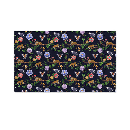 Eagle And Jaguar Pattern Print Polyester Flag