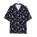Eagle And Jaguar Pattern Print Rayon Hawaiian Shirt