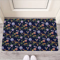 Eagle And Jaguar Pattern Print Rubber Doormat