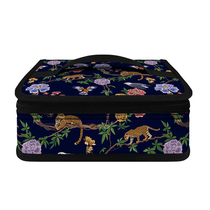 Eagle And Jaguar Pattern Print Small Lunch Bag