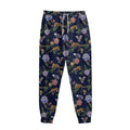 Eagle And Jaguar Pattern Print Sweatpants
