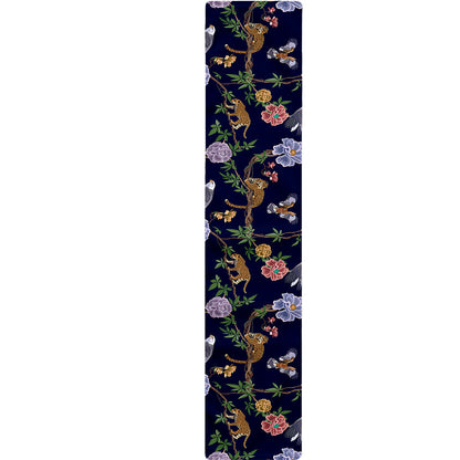 Eagle And Jaguar Pattern Print Table Runner