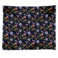 Eagle And Jaguar Pattern Print Tapestry