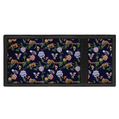 Eagle And Jaguar Pattern Print Trifold Wallet