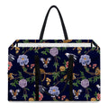 Eagle And Jaguar Pattern Print Utility Tote Bag