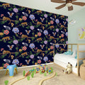 Eagle And Jaguar Pattern Print Wall Sticker