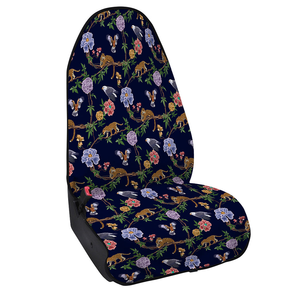 Eagle And Jaguar Pattern Print Waterproof Car Seat Cover
