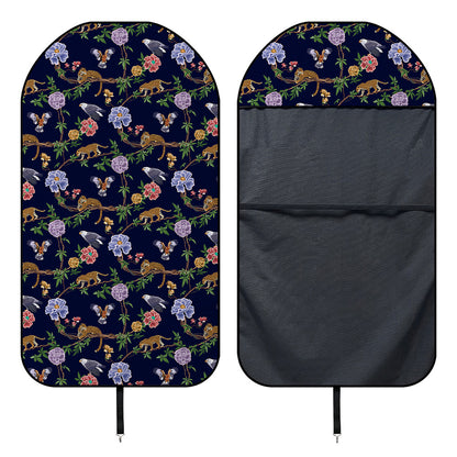 Eagle And Jaguar Pattern Print Waterproof Car Seat Cover