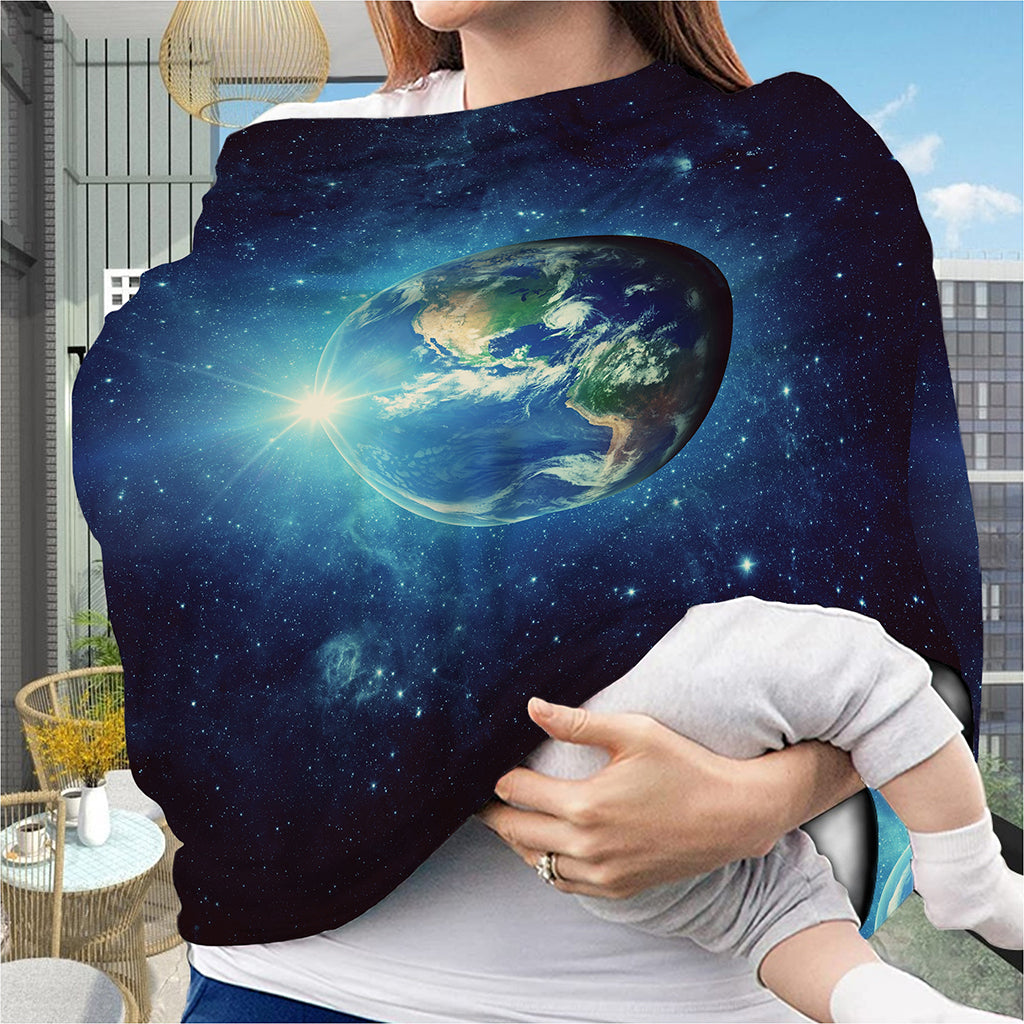 Earth And Space Print Baby Seat Cover